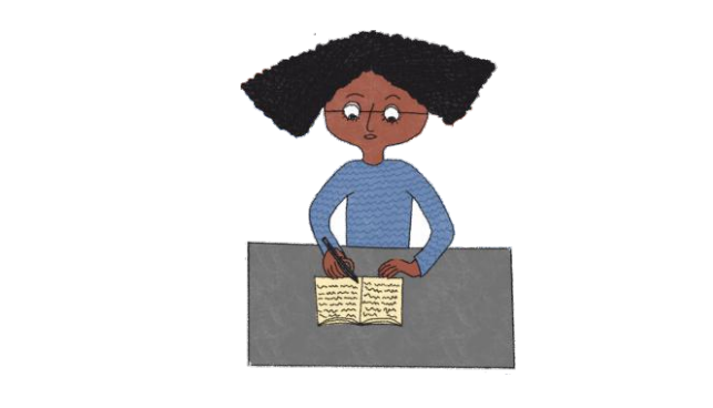 Book with child